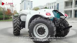 The world’s first 5G driverless tractor redefines the industry