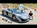 Essai mclaren 675 lt spider  collector moderne 