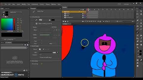 How to create layers, keyframes, and tween in Adobe Animate
