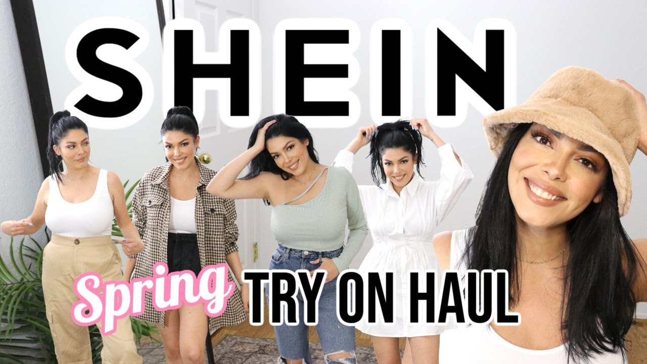 SHEIN Spring Fashion 2021 Try On Haul - YouTube