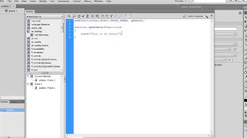 Basics of AS3 - Event Listeners & Functions [Flash CS6]