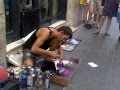 Artista per strada, Roma
