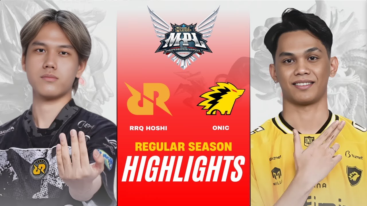 [HIGHLIGHTS] RRQ vs ONIC REGULAR SEASON | MPL ID S16 RRQ vs ONIC