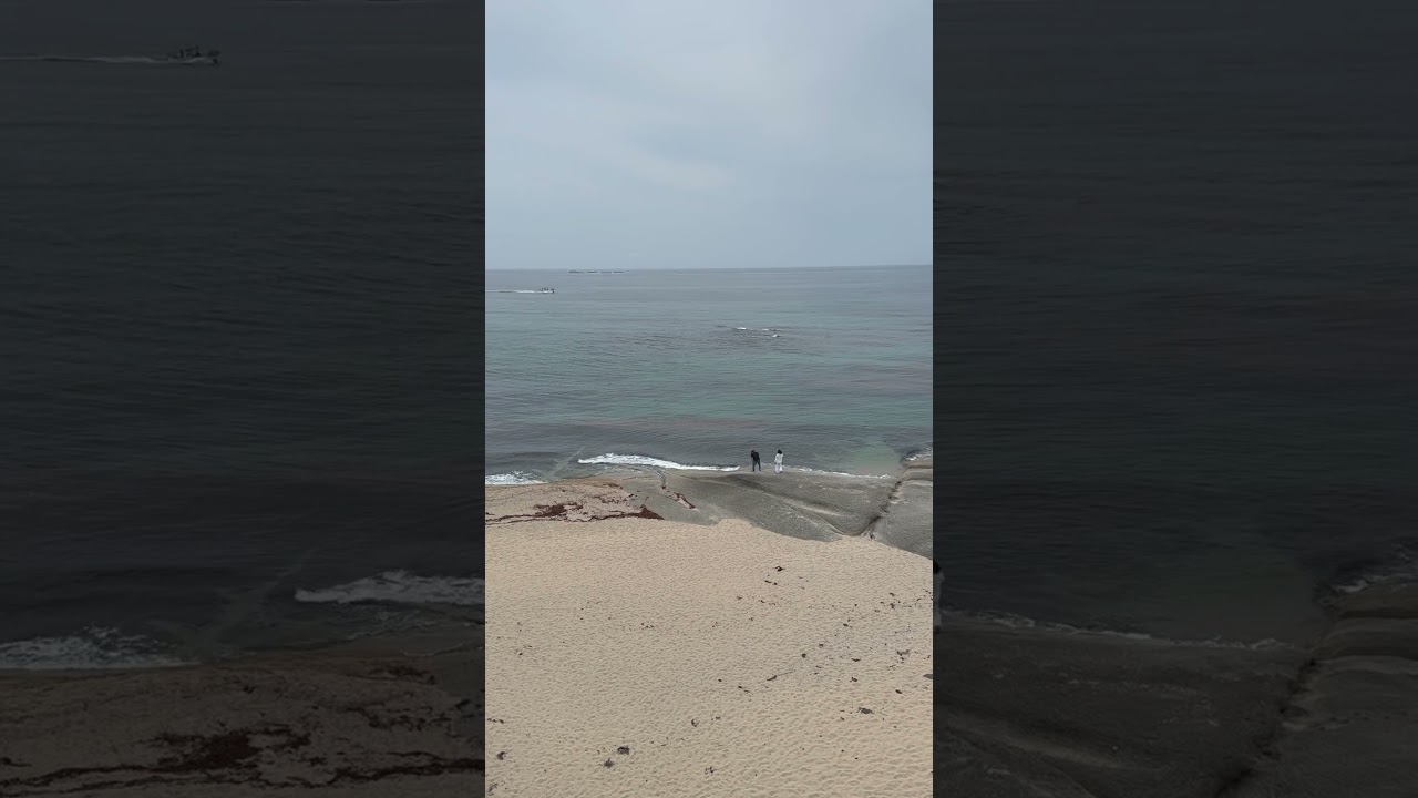 속초 장사항 인근 나폴리아에서 바라본 동해바다