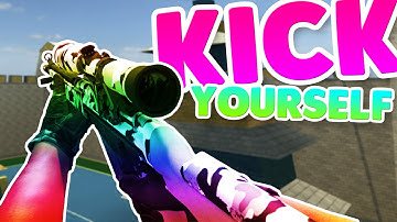 HOW TO KICK YOURSELF!