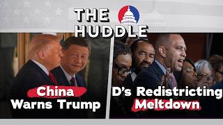 China warns Trump, Dems redistricting meltdown - Thursday, May 14