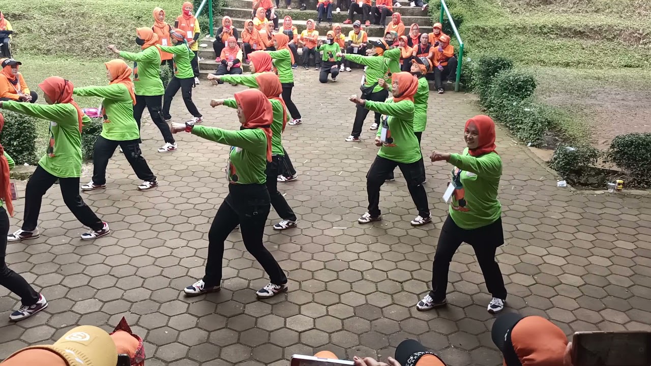 pelatihan senam silat jantung sehat di kabuci cimahi