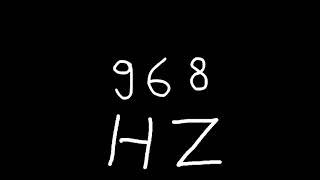 968 hz