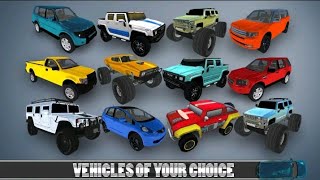 Permainan Mobil Balap Keren - Gameplay Android game - jeep stunt drive 2019 mustahil melacak game screenshot 5
