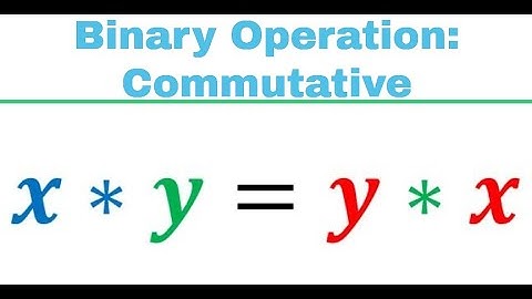 Binary Operation | Part 3 ||