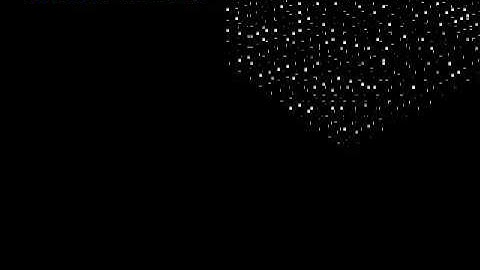 Qbasic demo - 1024 3d points in full 60 fps (1999)