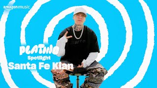 Santa Fe Klan gives advice to his younger self I Platino Spotlight I Amazon Music