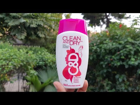 Clean n dry intimate powder review, intimate hygine cure for women,