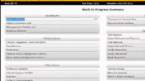 How to Add or Remove Quick Reports - CrossLink Professional Tax Software