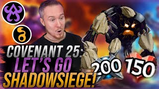 Let's Go SHADOWSIEGE!! | Covenant 25 Purple\/Yellow Run | Monster Train