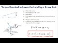 Mechanics of Machines (Friction - Screw & Clutch)