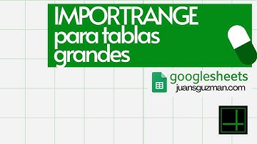 Cómo trabajar IMPORTRANGE para bases grandes en Google SHEETS