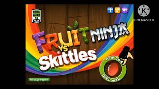 Fruit Ninja Vs Skittles Intro