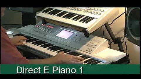 keybdwizrd - Korg M3 Pianos (demo)