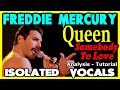 Queen - A - Thon - Somebody To Love - Freddie Mercury - ISOLATED VOCALS  - Analysis and Tutorial