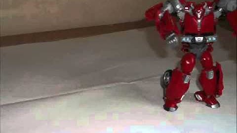 Transformers Prime Robots in Disguise Deluxe Cliffjumper Stop Motion