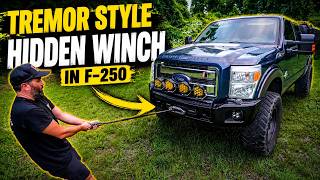 Installing a Hidden Winch in a 11-16 F-250/F-350 Diesel