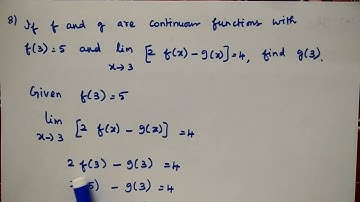 Class 11 Maths Ex 9.5 Qn. No. 8 Chapter 9 Differential Calculus-Limits and Continuity