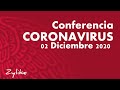 Conferencia de Salud Coronavirus 02 Diciembre 2020