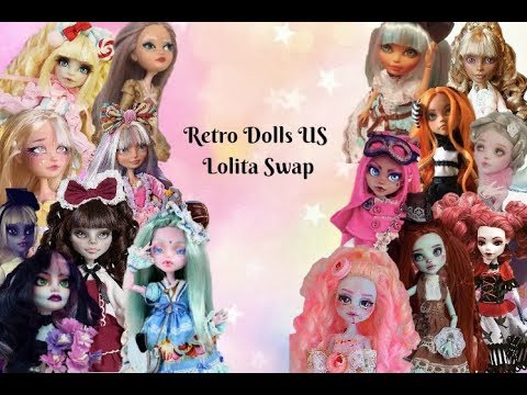 Retro Dolls US Lolita Swap 2017 - YouTube