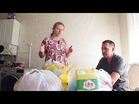 🇰🇿 Как живут люди в КАЗАХСТАНЕ😲ОБЗОР ПОКУПОК💰 ЦЕНЫ НА ПРОДУКТЫ//Равиль и Света. Деревенские будни