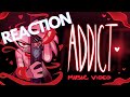 ADDICT (Music Video) - Hazbin Hotel | Musician's Reaction