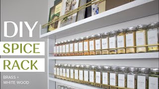 How to Make a DIY Spice Rack