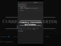 😎 Python Live Currency Converter | Real-Time Exchange Rate Hack 💻 #shorts