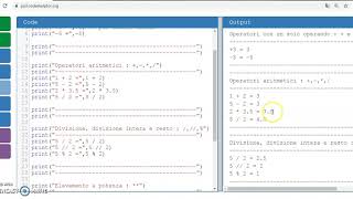 Py 03 Espressioni Matematiche : +,-,*,/,//,%,**
