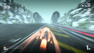 Fast Racing Neo - Wii U - Colbalt Cup 60fps