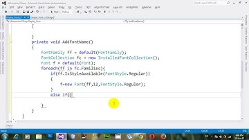 Bind fonts by name with font style in ListView in C#,NET 2012