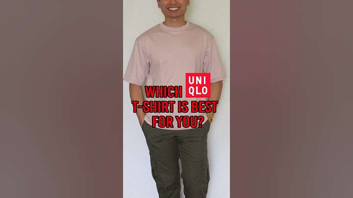 Which Uniqlo T Shirt Is Best FOR YOU? | AIRism VS Supima VS U