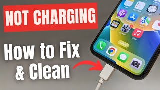 Iphone 14 Not Charging  How To Clean  Fix Lightning Port 14 14 Pro 14 Pro Max 14 Plus