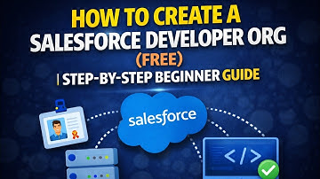 How to Create a Salesforce Developer Org (FREE) | Step-by-Step Beginner Guide