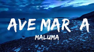 Maluma - Ave María (Letra/Lyrics)