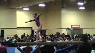 Torie Stotz level 10 lady luck meet 2014 beam score 8.35