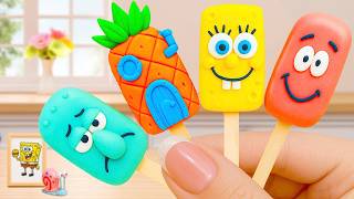 Amazing Mini Spongebob Ice Cream Desserts Mini Rainbow Cakes Compilation Mini Cake Ideas