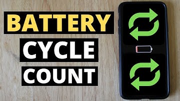How To Check Battery Cycle Count on iPhone!
