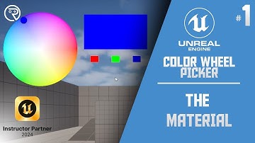 Unreal Engine 5 Tutorial -  Color Picker Part 1: The Material