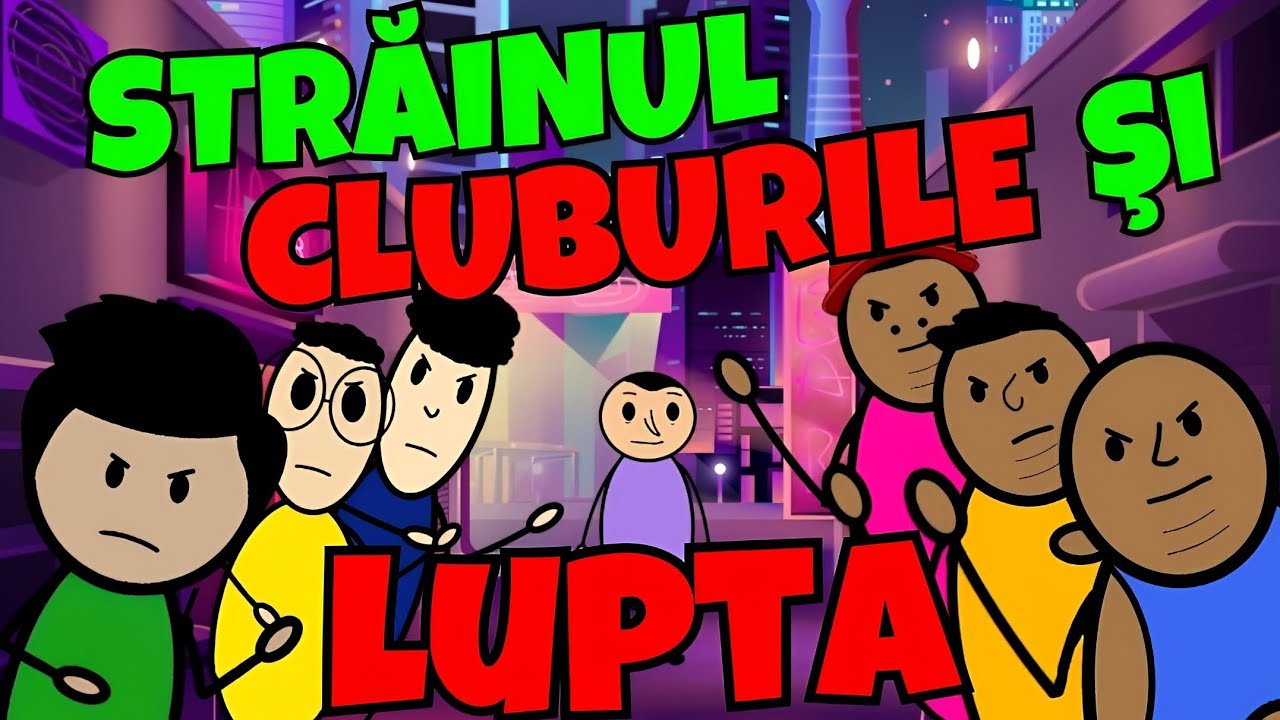 STRAINUL , CLUBURILE SI LUPTA DIN BUCURESTI #povesti #aventura