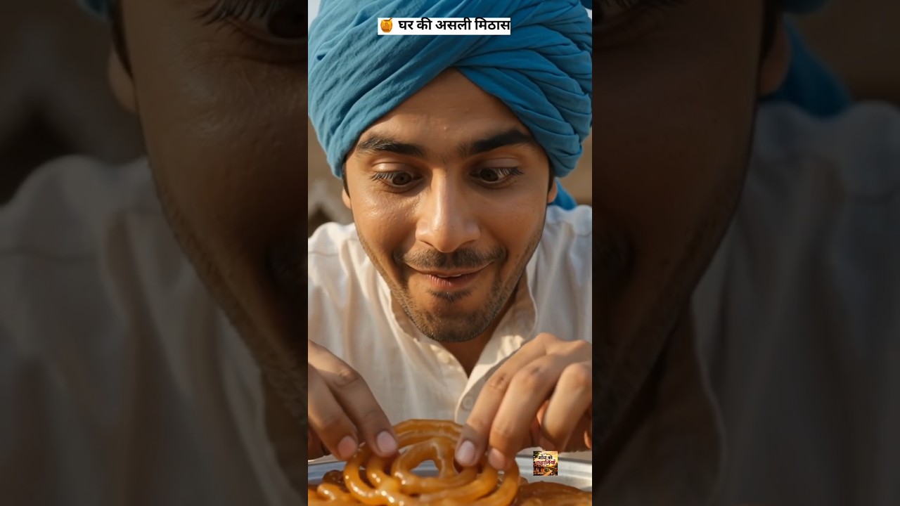 बहू की करारी जलेबी ने जीता पूरे परिवार का दिल ❤️🥨 | Haryanvi Village Story#shorts #haryana #village