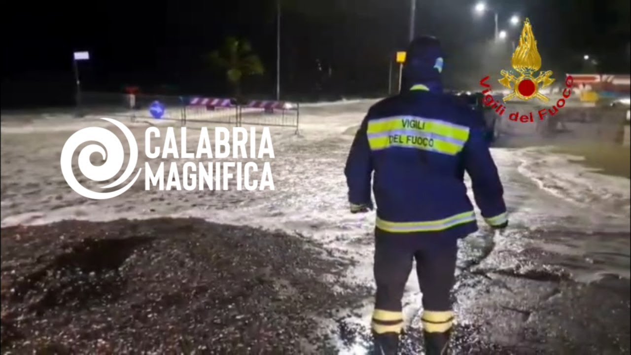 La notte del ciclone: Catanzaro sommersa dal mare