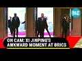 Xi Jinping Stands Awkwardly At BRICS Summit After Security 