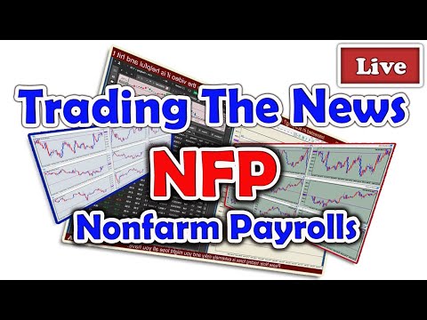 Forex Live, Trading The New, NFP (Nonfarm Payrolls) 65 scalps, 38 win 27 loss, (10 pips loss)