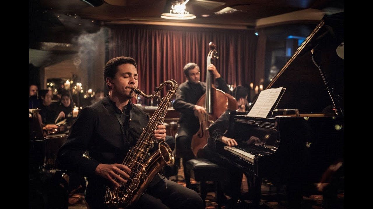 Late Night Jazz Instrumental 🎷 Smooth & Moody Lounge Music